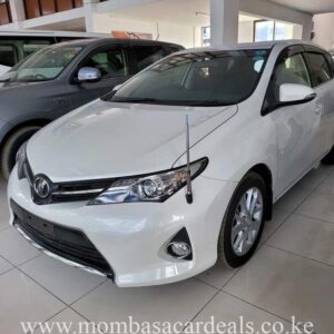 Toyota Auris for sale in Mombasa, Kenya.