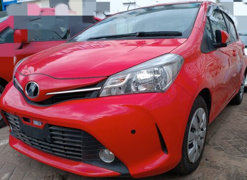 Red Toyota Vitz for sale in Mombasa